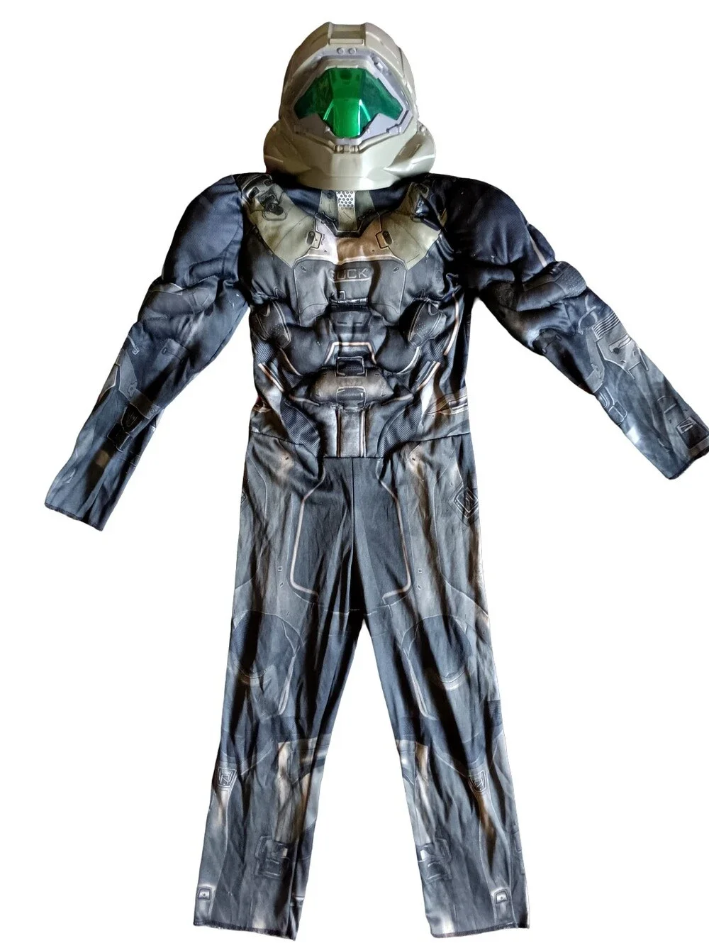 🖤 Halo Kids Costume Halloween Child Small 4-6 Cosplay Gamer Disguise Childrens